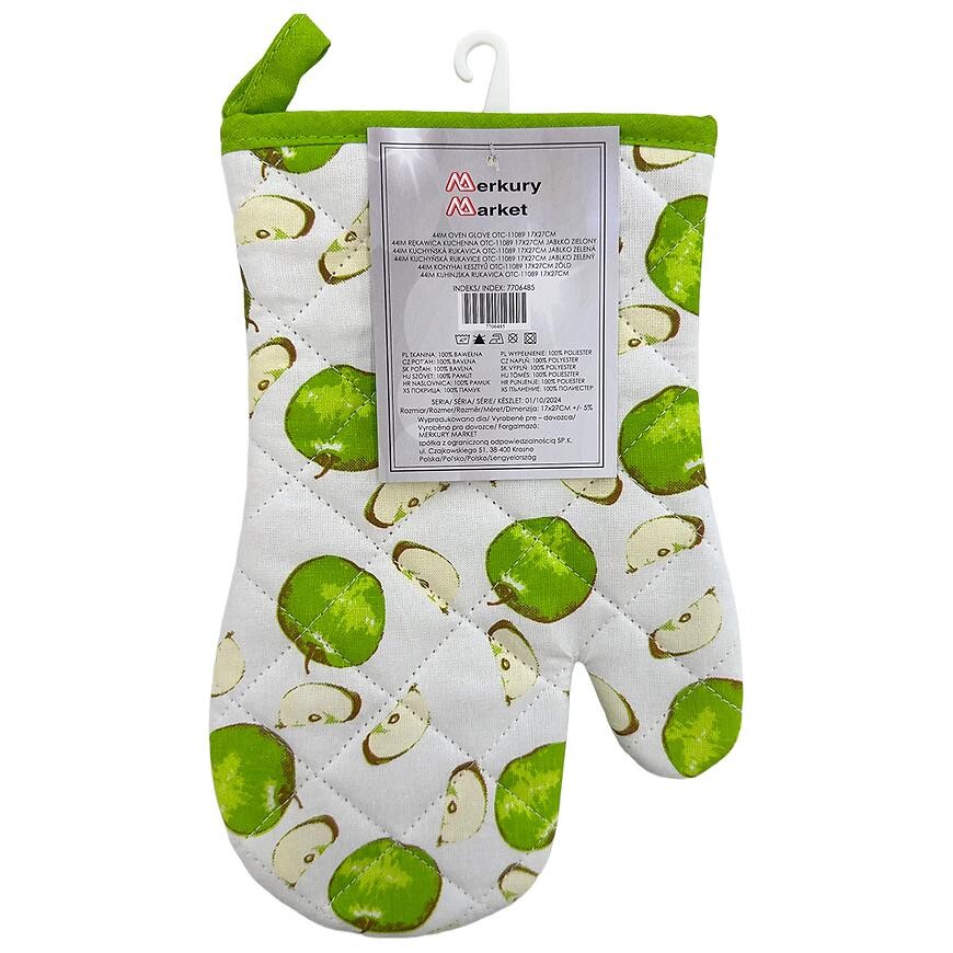 Kuchynská rukavica OTC-11089 17x27 cm zelené jablko