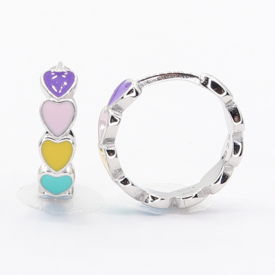 Strieborné náušnice 113304