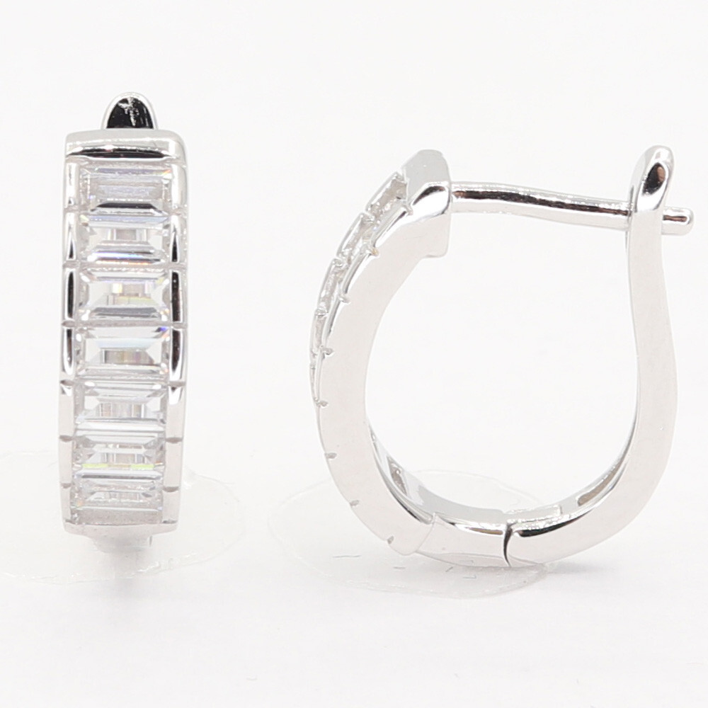 Strieborné náušnice 113309