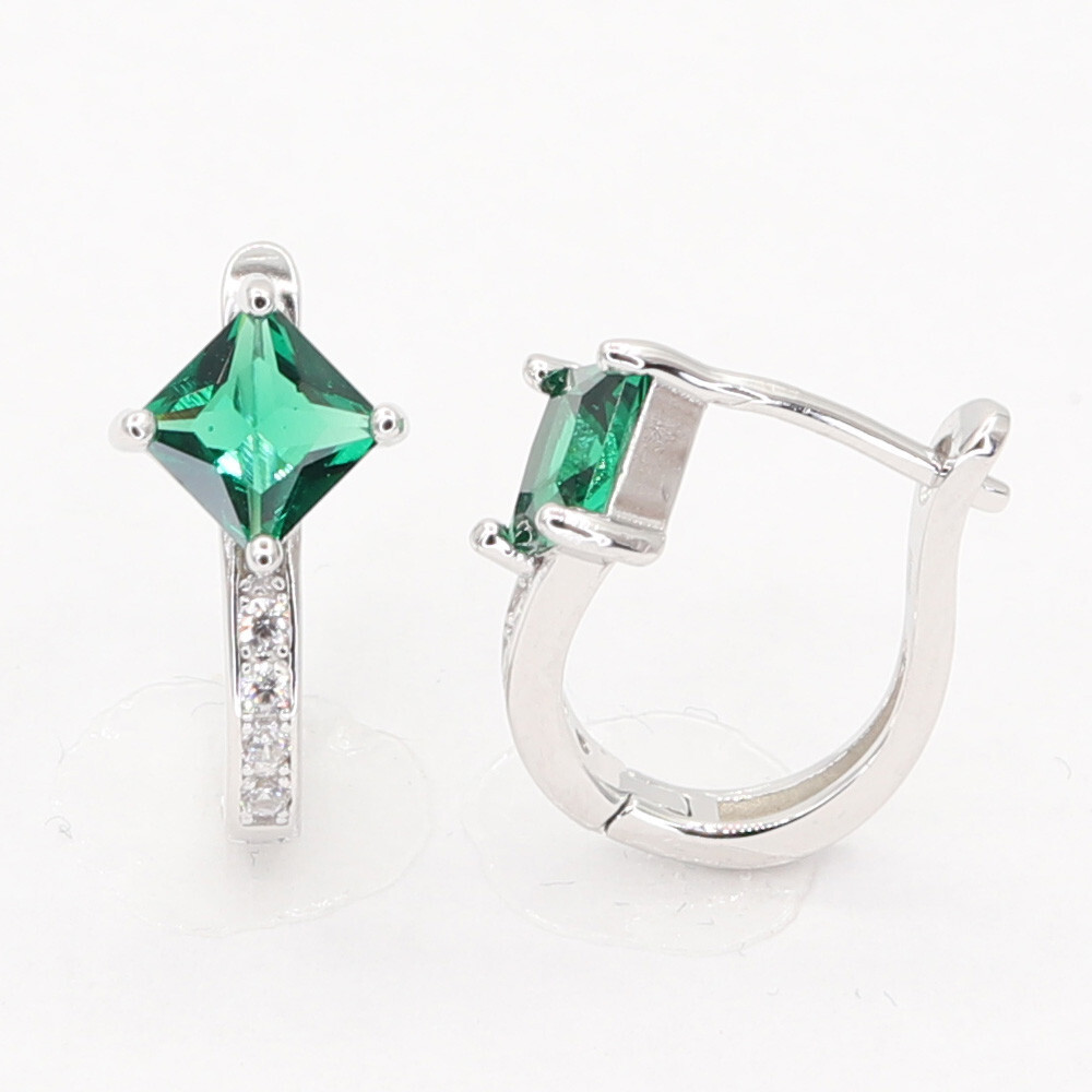 Strieborné náušnice 113315