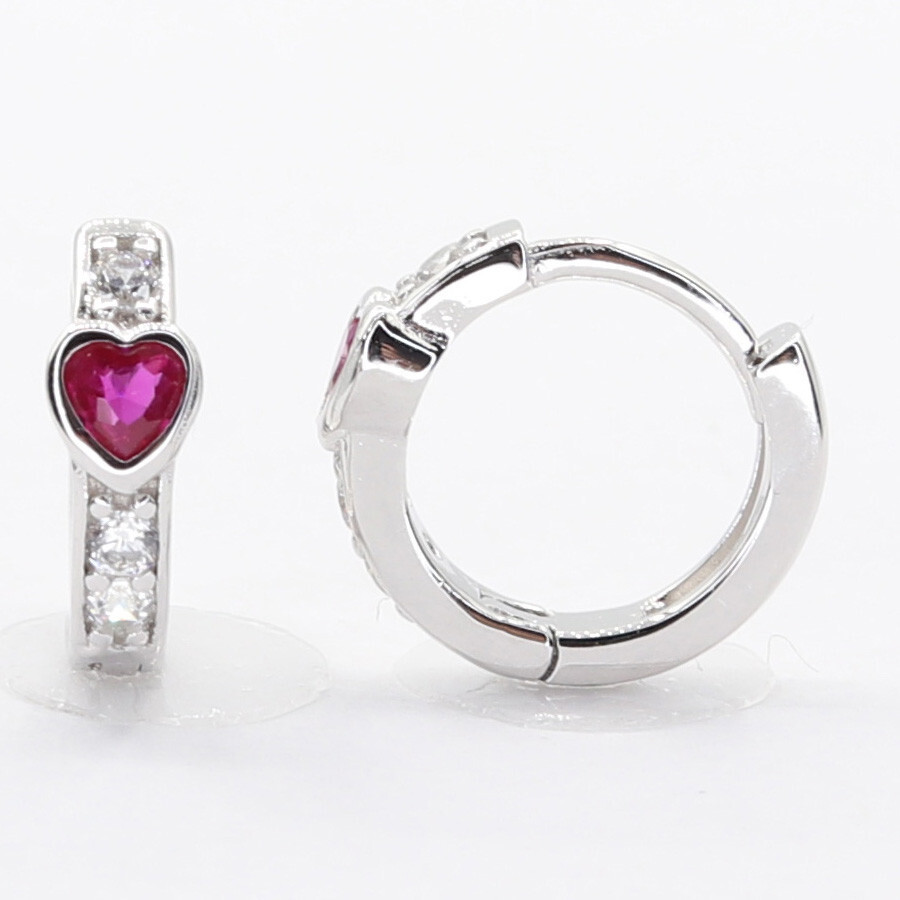 Strieborné náušnice 113319