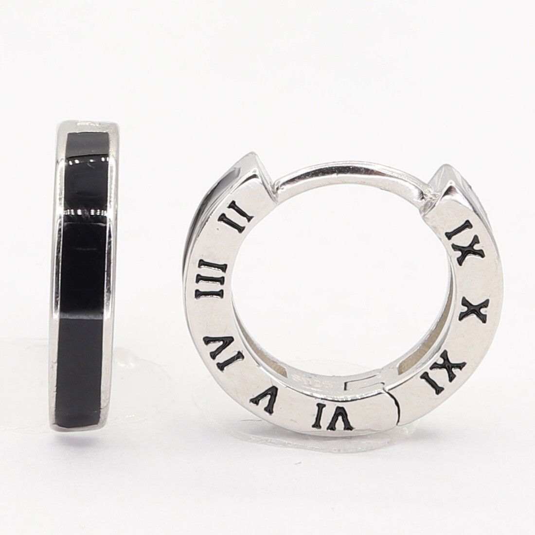 Strieborné náušnice 113327