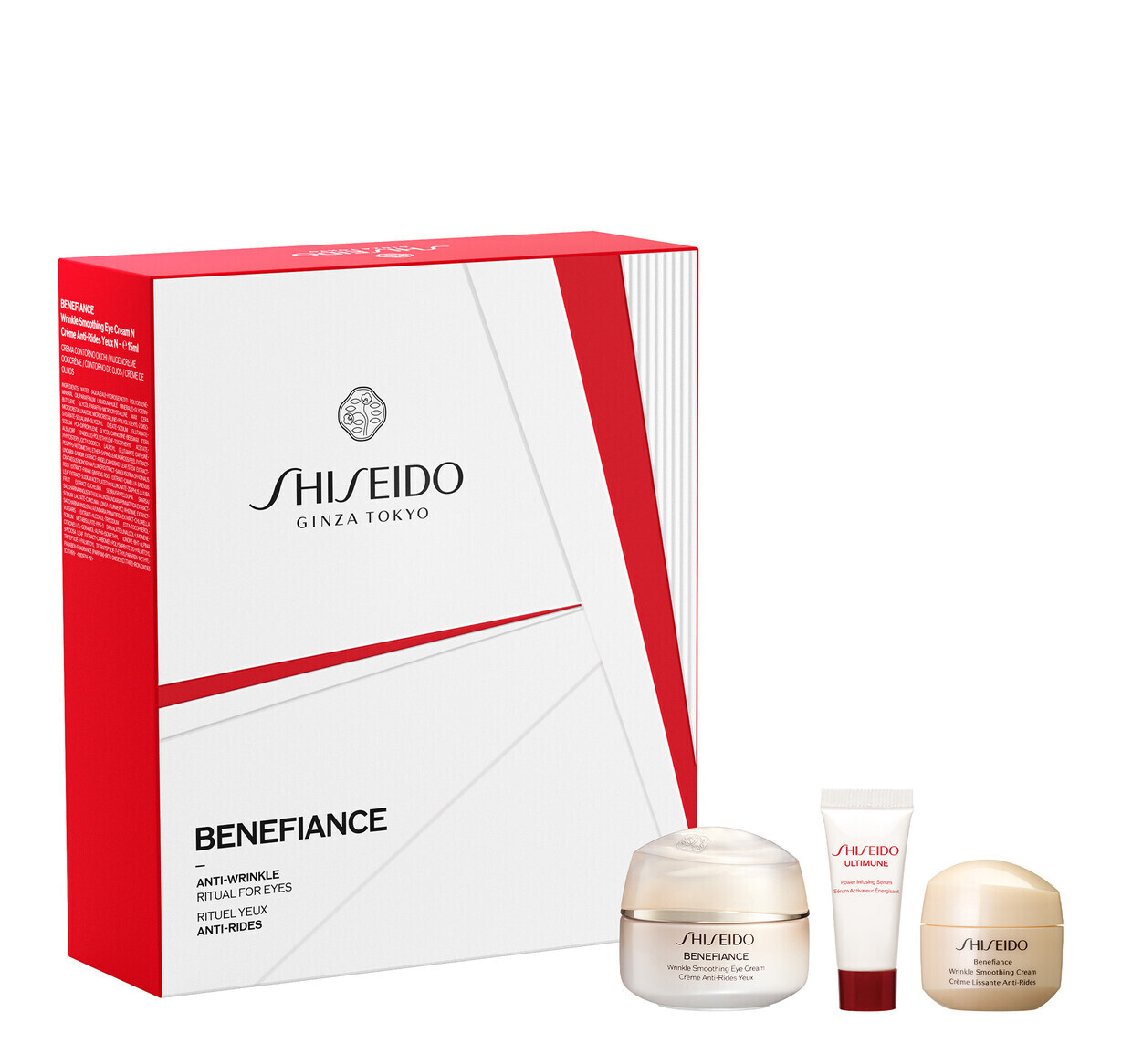 Shiseido Darčeková sada Benefiance Anti-Wrinkle Ritual for Eyes Set