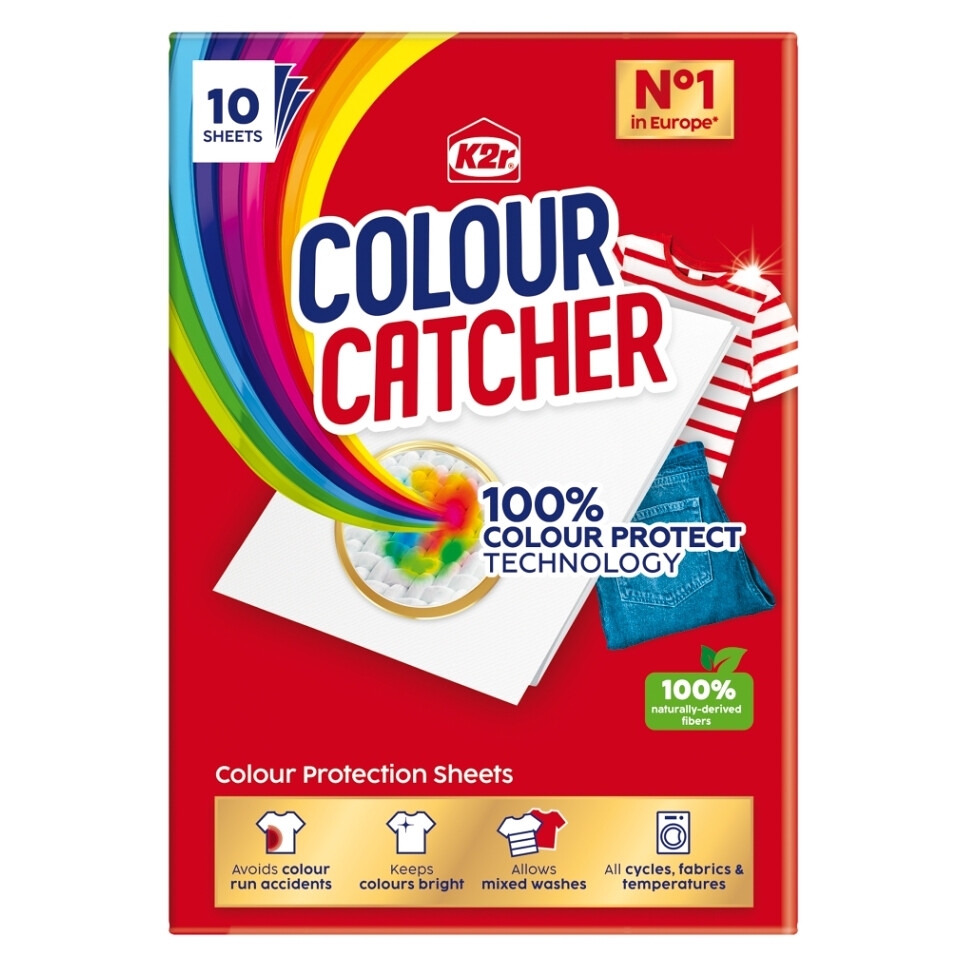 K2R COLOUR CATCHER Pracie obrúsky 10 kusov