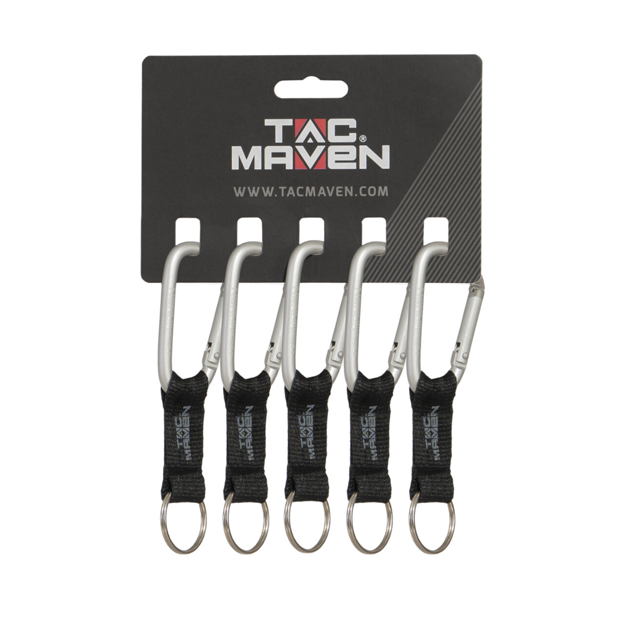 Karabína Tac Maven Carab 7 mm 1 ks - strieborná-čierna