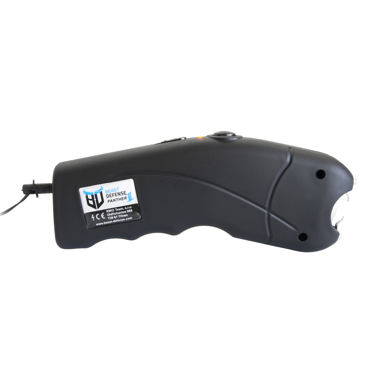 Paralyzér Beast Defense Panther 2 2500000 V LED - čierny