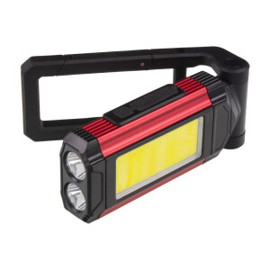 Svietidlo pracovné / rekreačné - 10W COB LED / nabíjateľné Li-Ion 3,7 V 1800 mAh