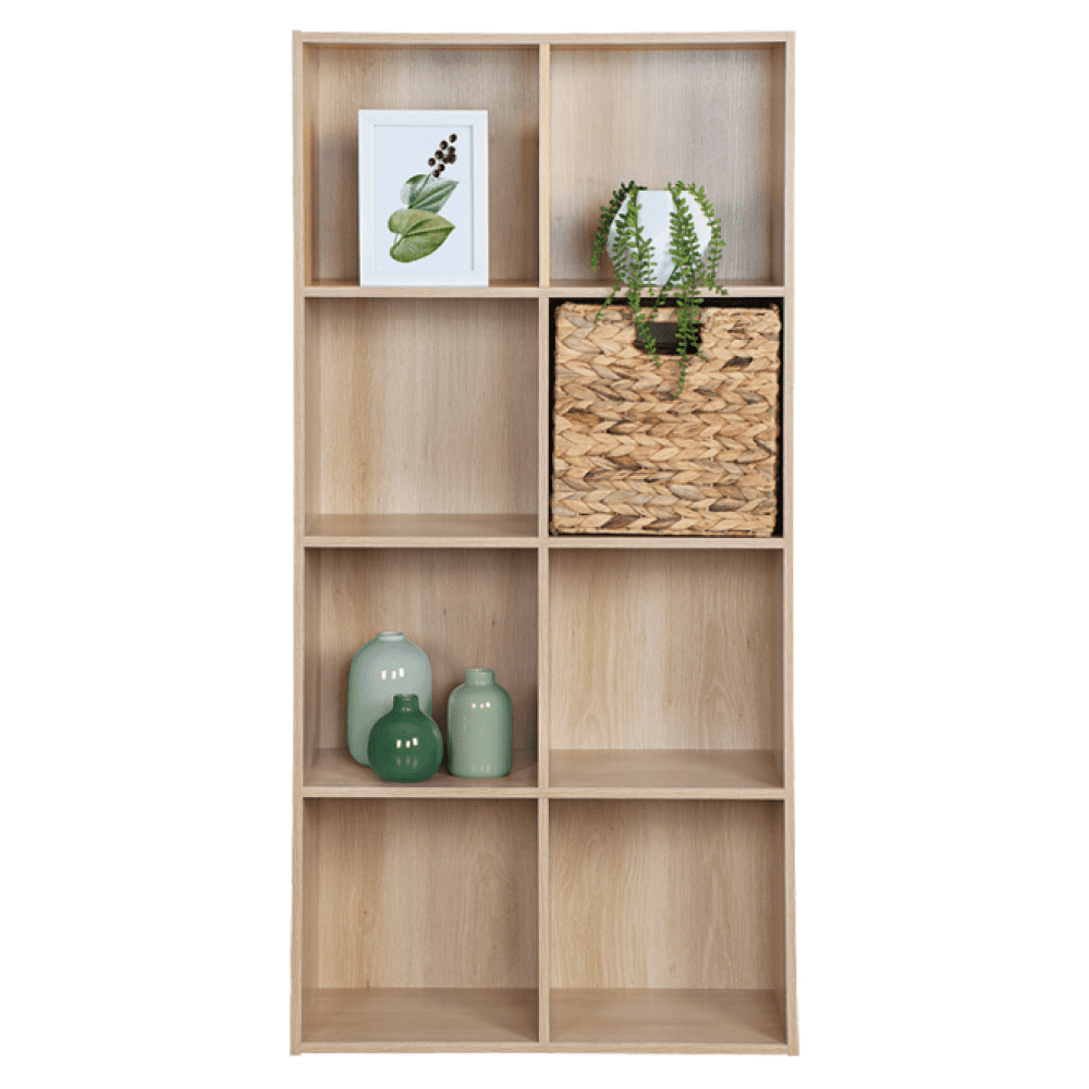 Regál, dub prírodný, SANDE