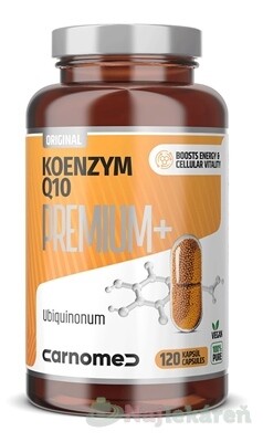 CarnoMed Koenzym Q10 Premium+ 120cps