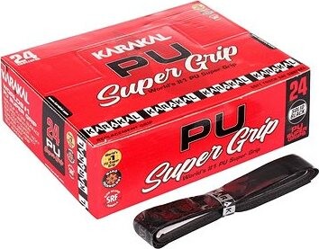 KARAKAL Multipack 6 ks PU Super grip Black základná omotávka čierna