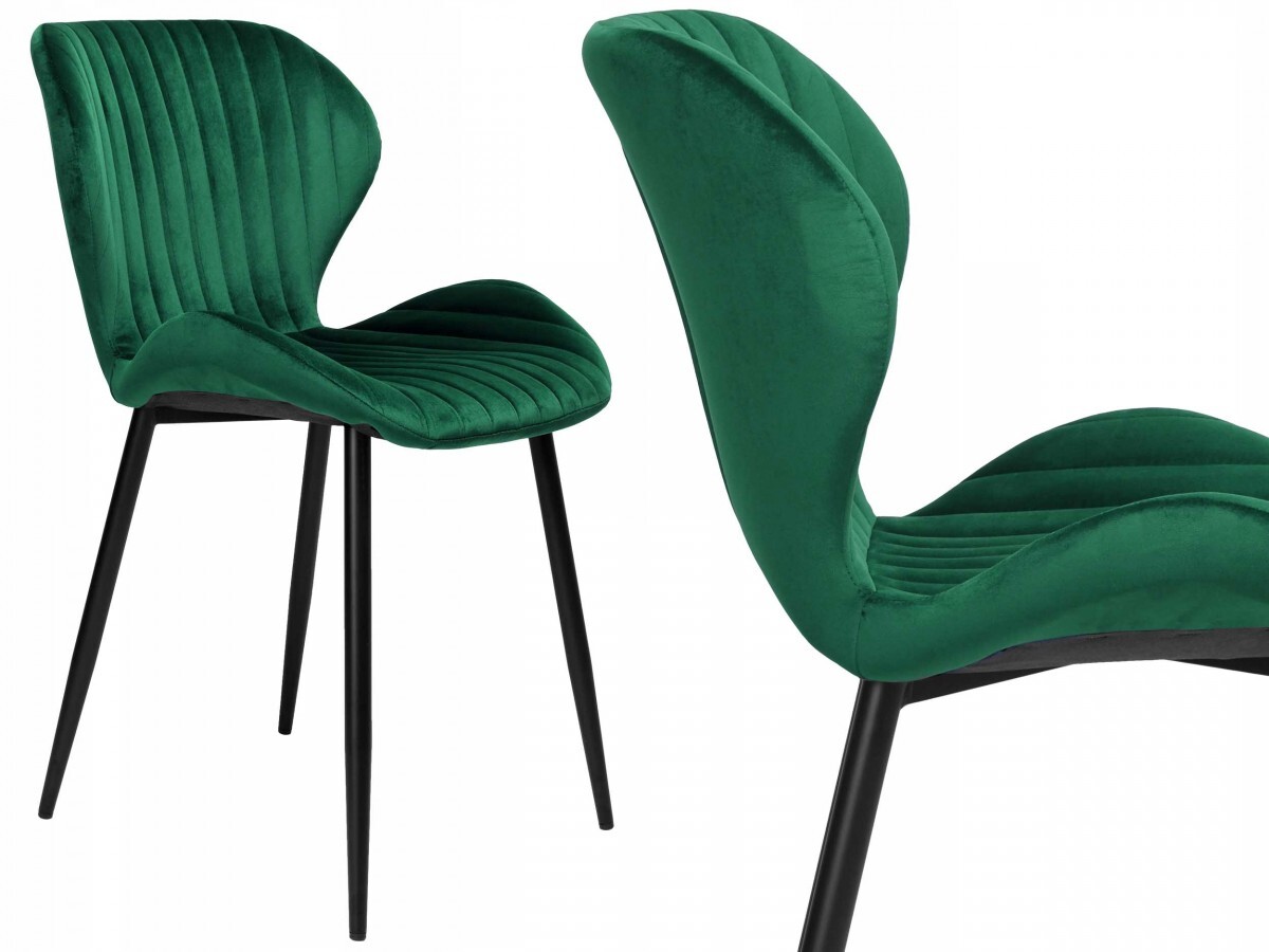 Stolička Dallas Velvet zelená