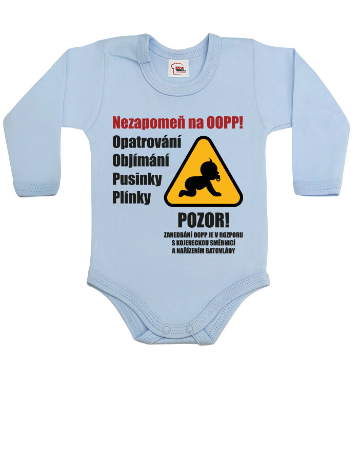 Detské body s pravidlami starostlivosti