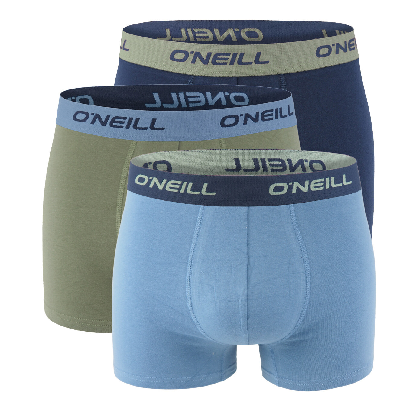 O'NEILL - boxerky 3PACK cotton stretch blue stone & outer space combo - limitovana edicia