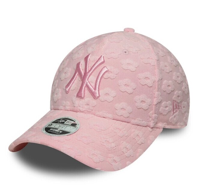 Dámska Šiltovka New Era 9Forty Womens MLB Floral Towelling NY Yankees Pink - UNI