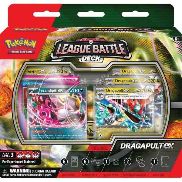 Nintendo Pokémon Dragapult ex League Battle Deck