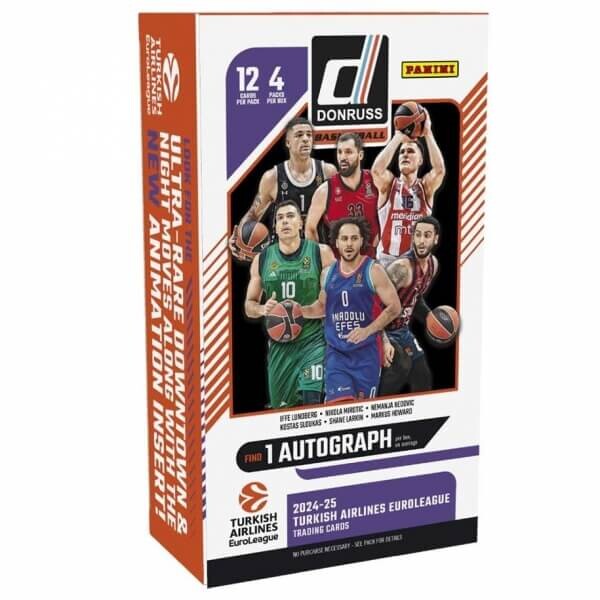 Panini 2024-2025 Donruss Euroleague Basketball Hobby Box