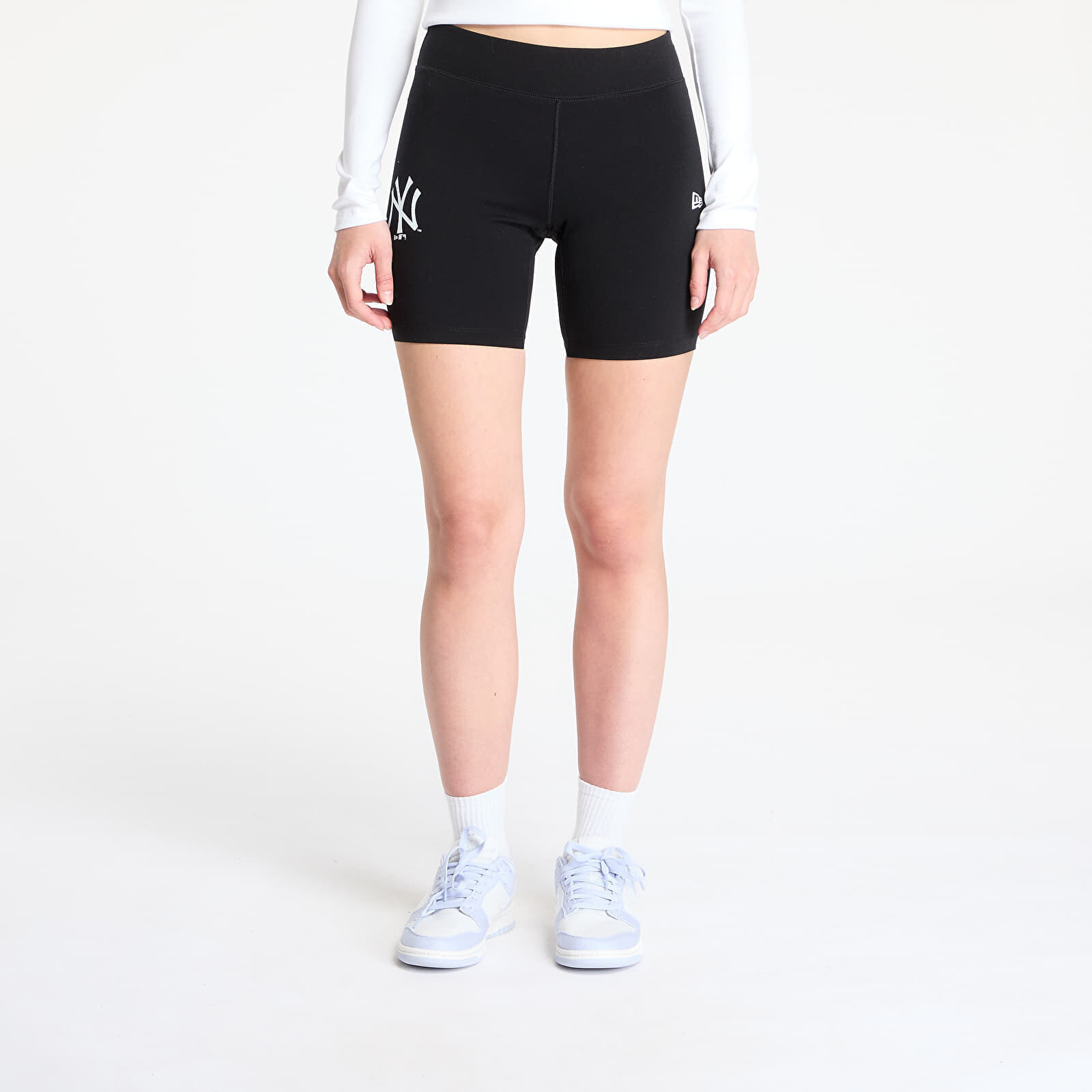 Šortky New Era MLB League Esesntial Cycling Shorts New York Yankees Black S