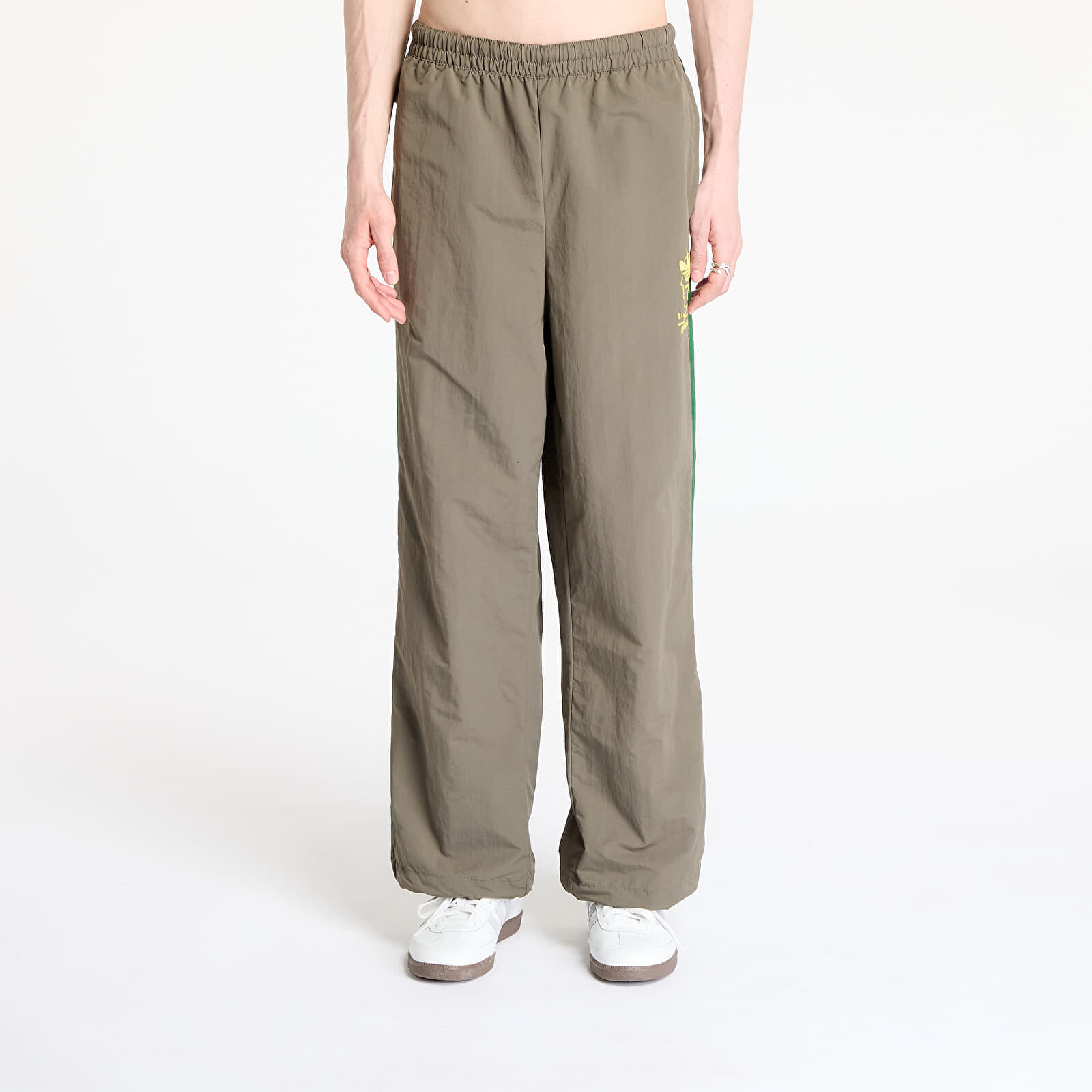 Kalhoty adidas x Brain Dead Track Pants Brown/ Branch XXL