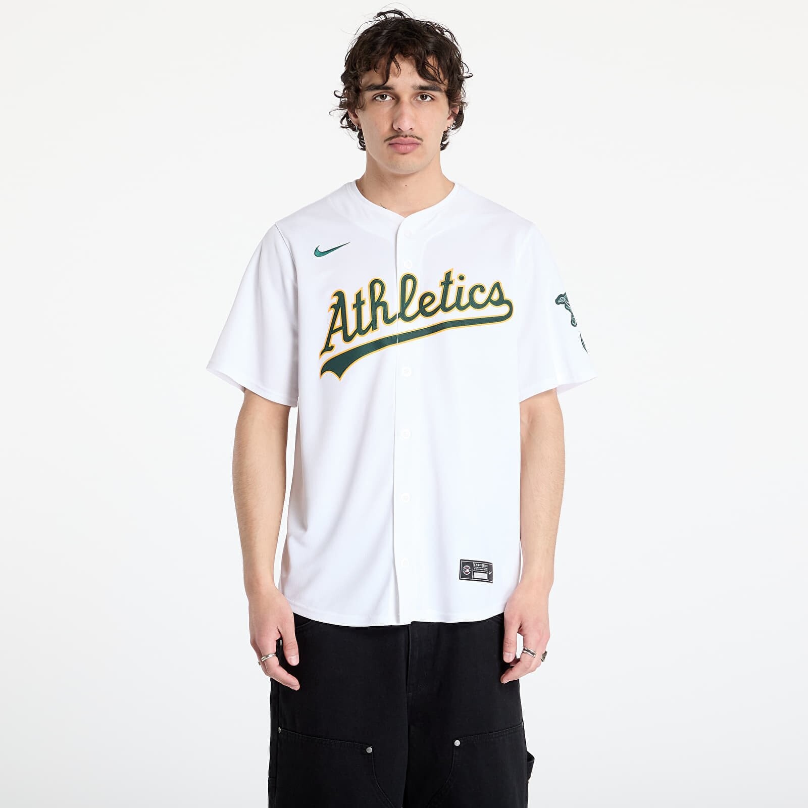 Dres Nike Oakland Athletics MLB Limited Home Men's Jersey White XL