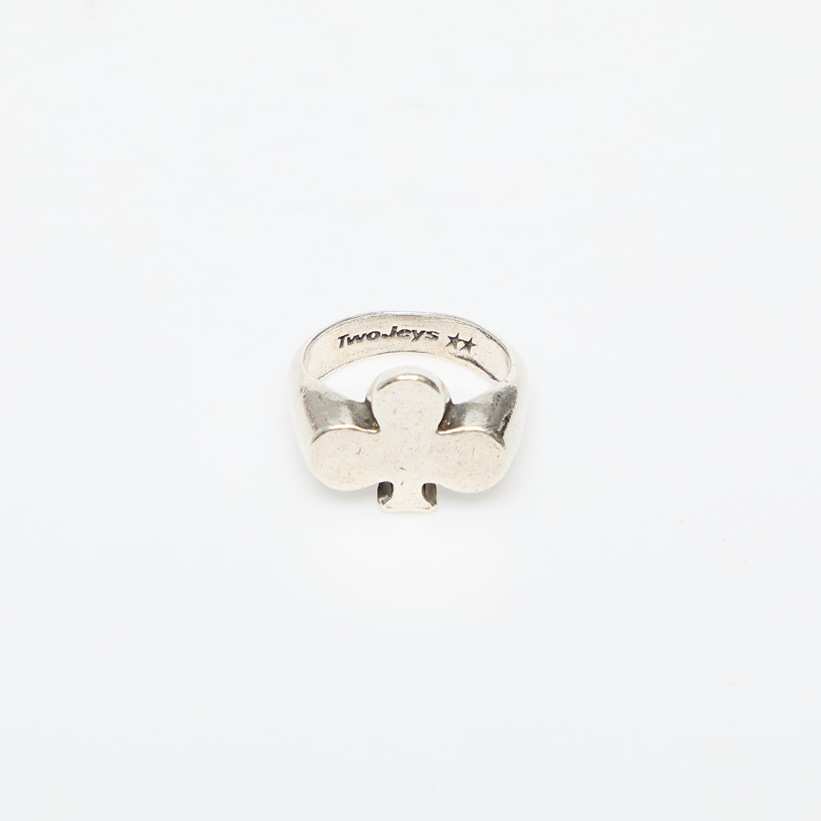 TwoJeys Clover Ring Silver 56 mm