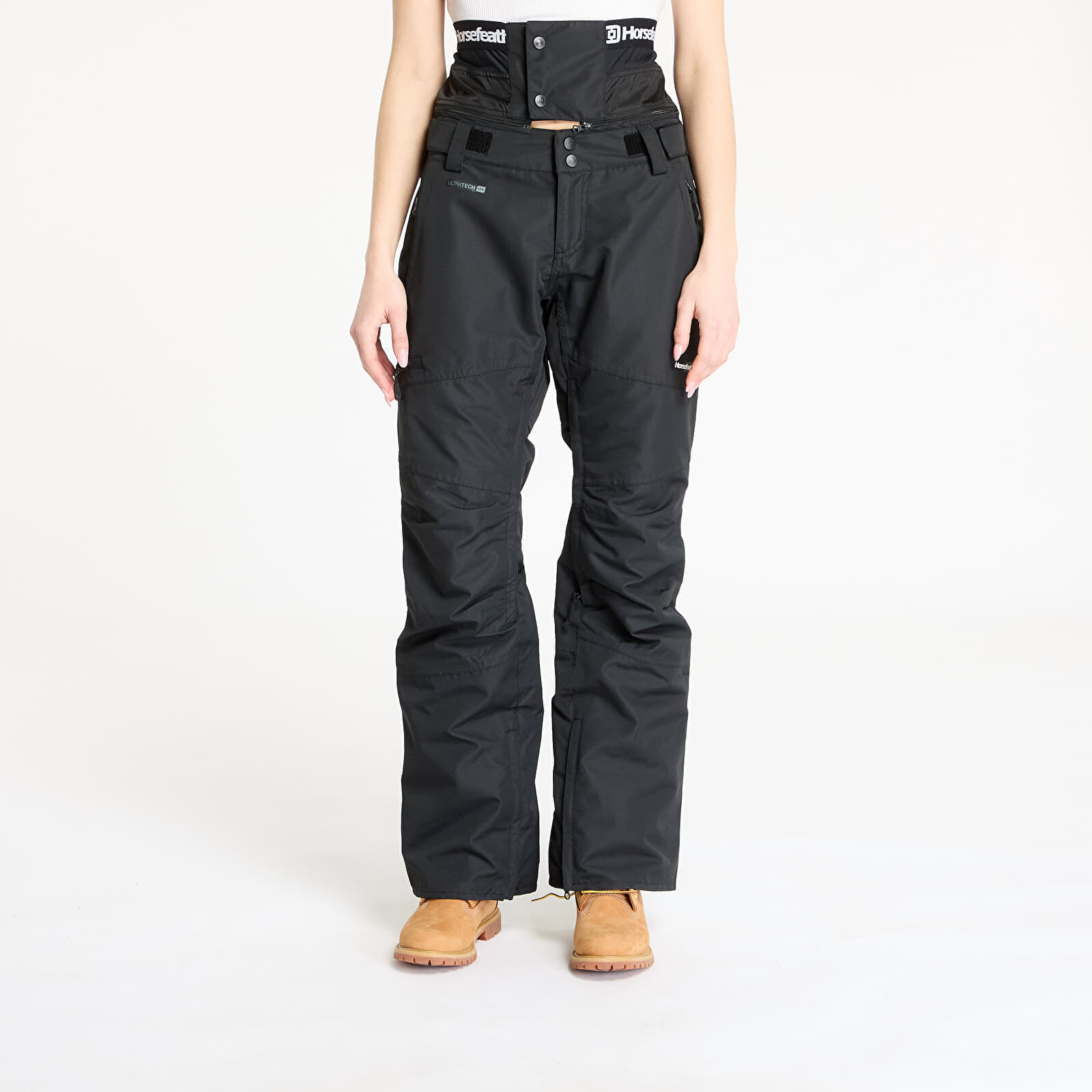 Kalhoty Horsefeathers Lotte II Shell Pants Black S