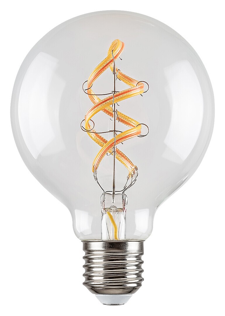 Rabalux SMART WiFi RGBW LED žiarovka Filament G95 4W E27 1989