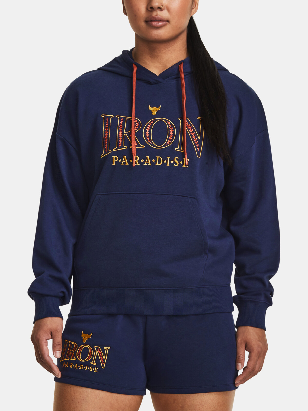 Tmavomodrá dámska mikina s kapucňou Under Armour Rock Everyday