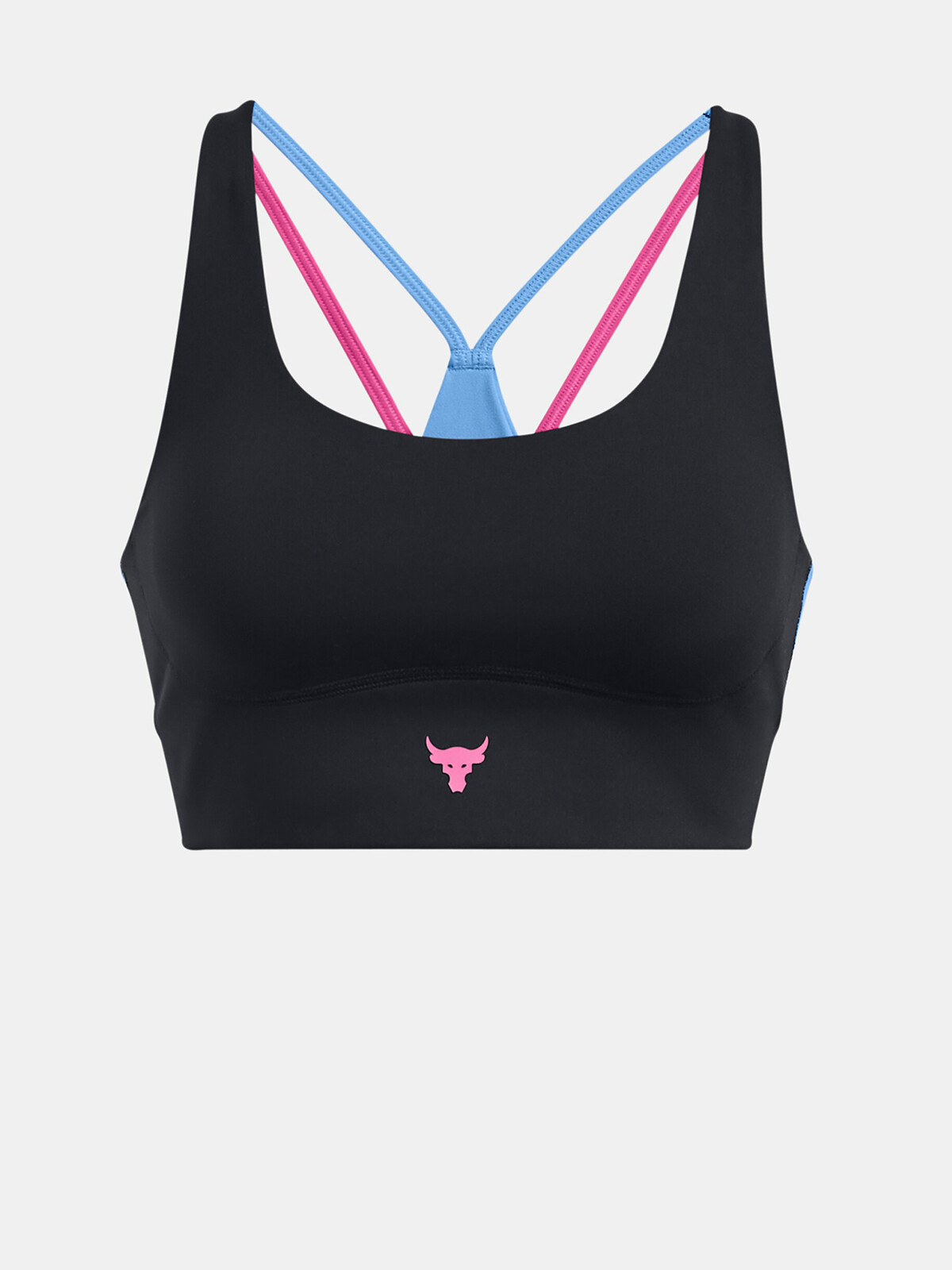 Čierna dámska športová podprsenka Under Armour Project Rock LG Grind Sportlette