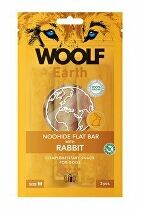 Woolf pochúťka Earth NOOHIDE M Rabbit 90g + Množstevná zľava