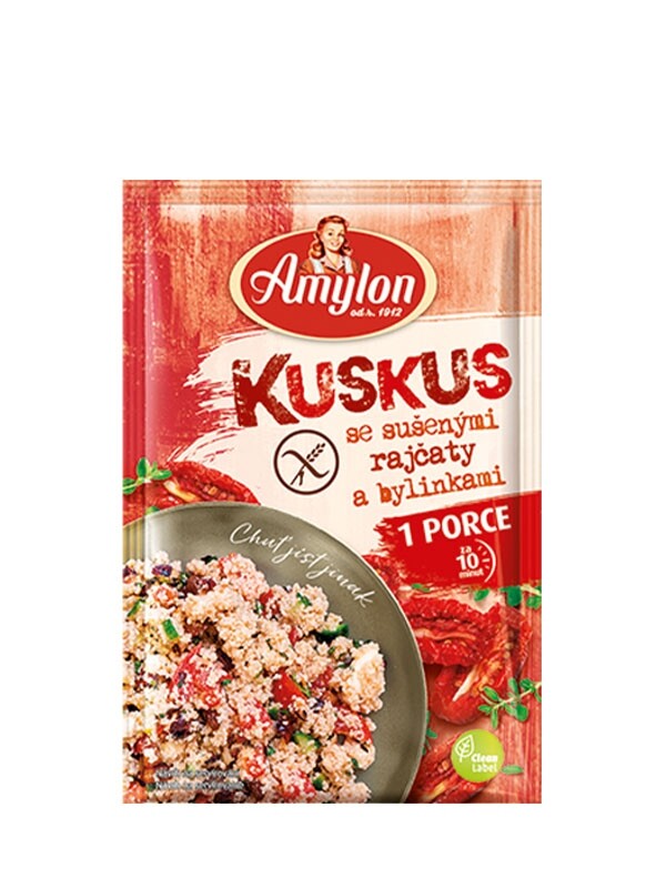 Kuskus s rajčinami a bylinkami AMYLON 60 g