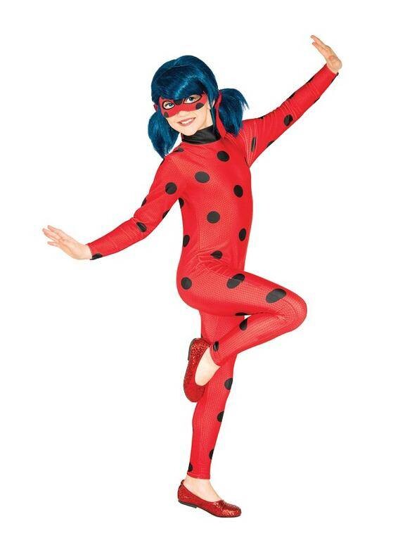 Rubies Detský kostým - Zázračná lienka Ladybug Veľkosť - deti: M
