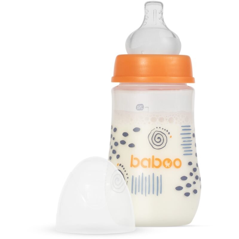 Baboo Anti-colic Feeding Bottle antikoliková fľaša Blue Haze, 3 m+ 250 ml