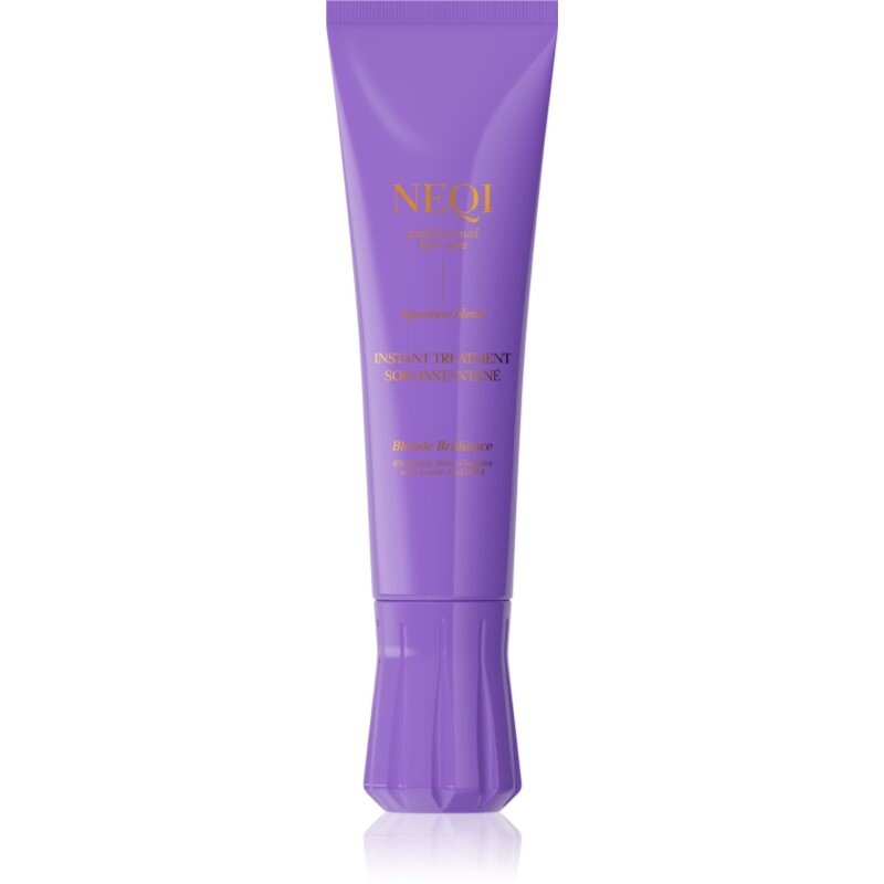 NEQI Treatment Treasure Blonde Brilliance regeneračná kúra pre blond vlasy 100 ml