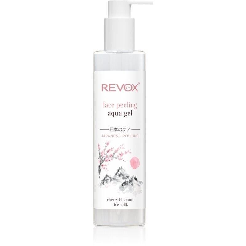 Revox B77 Japanese Routine Face Peeling Aqua Gel jemný čistiaci peeling na tvár 250 ml