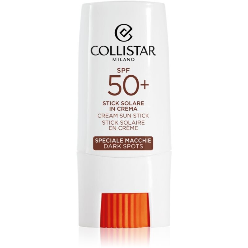 Collistar CORRECTIVE PROTECTION CREAM SUN STICK SPF 50+ opaľovací krém v tyčinke proti pigmentovým škvrnám 9 ml