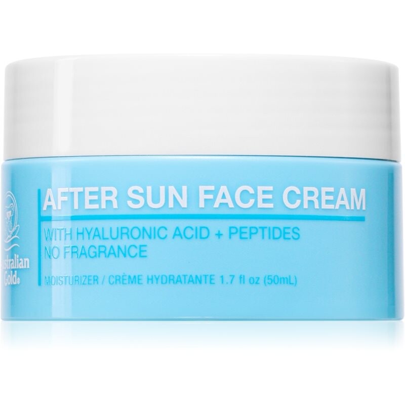 Australian Gold After Sun krém po opaľovaní na tvár 50 ml