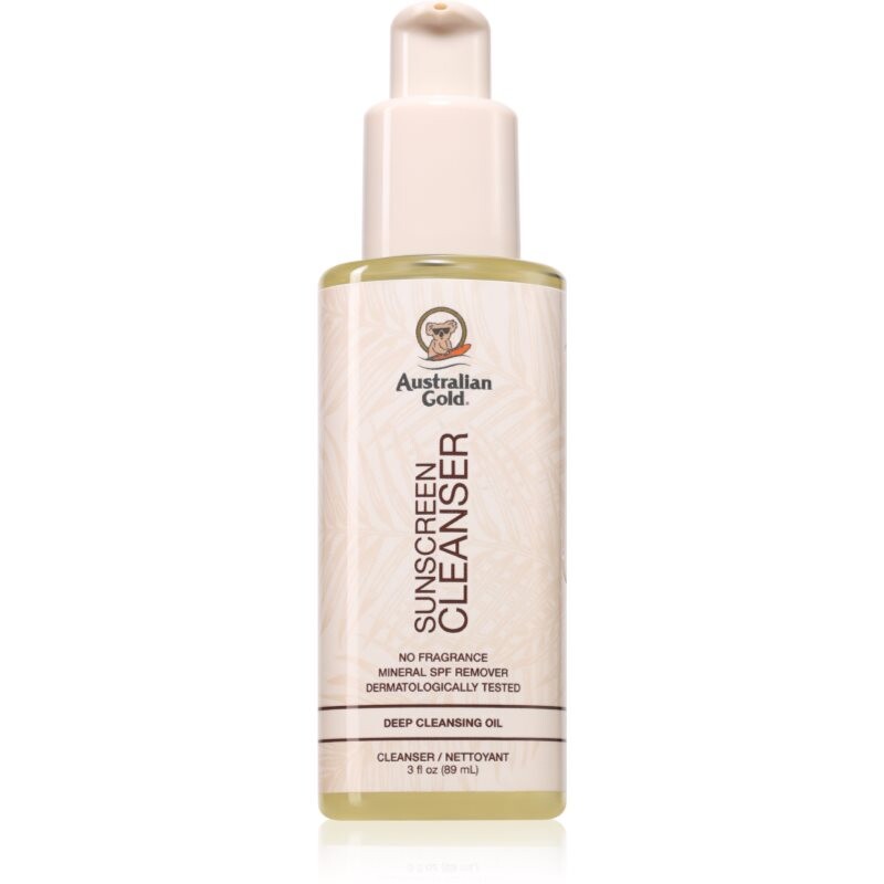 Australian Gold Sunscreen Cleanser odličovač na tvár 89 ml
