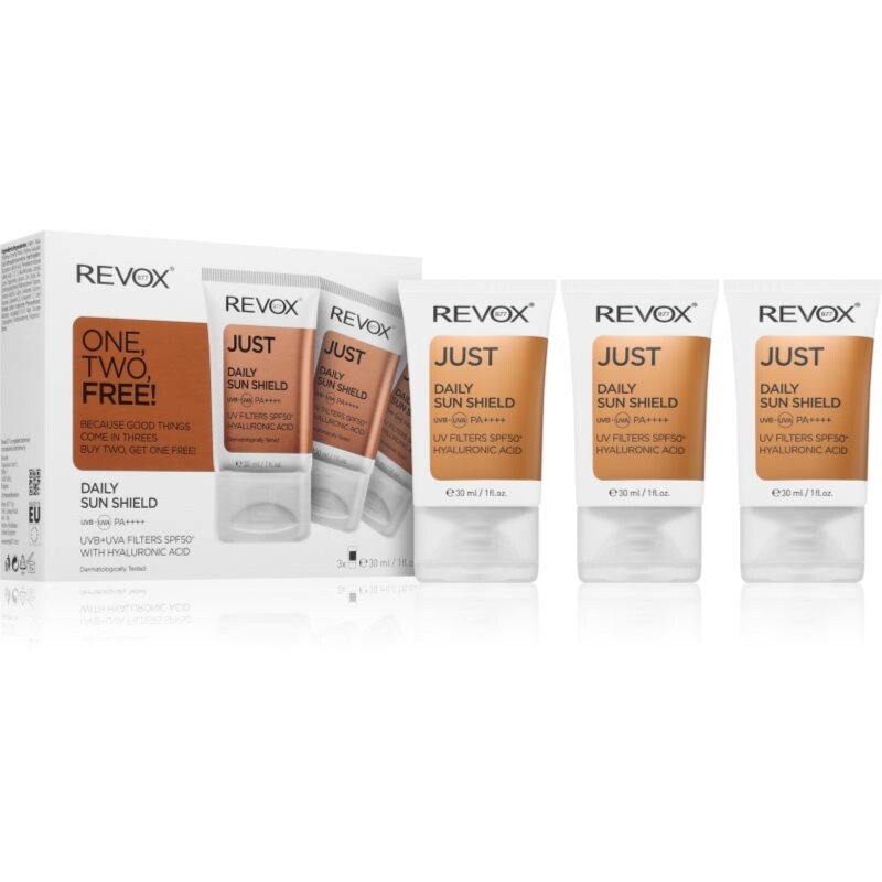 Revox B77 JUST Daily Sun Shield ochranný pleťový krém SPF 50+