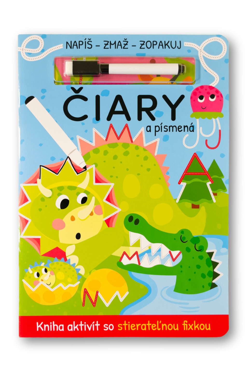 Čiary a písmená - Napíš, zmaž, zopakuj