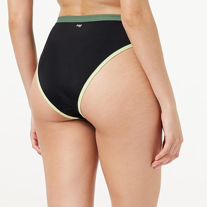 Dámske plavky Shore Marina Grande Ultra Highleg 0004 Black - Sloggi M
