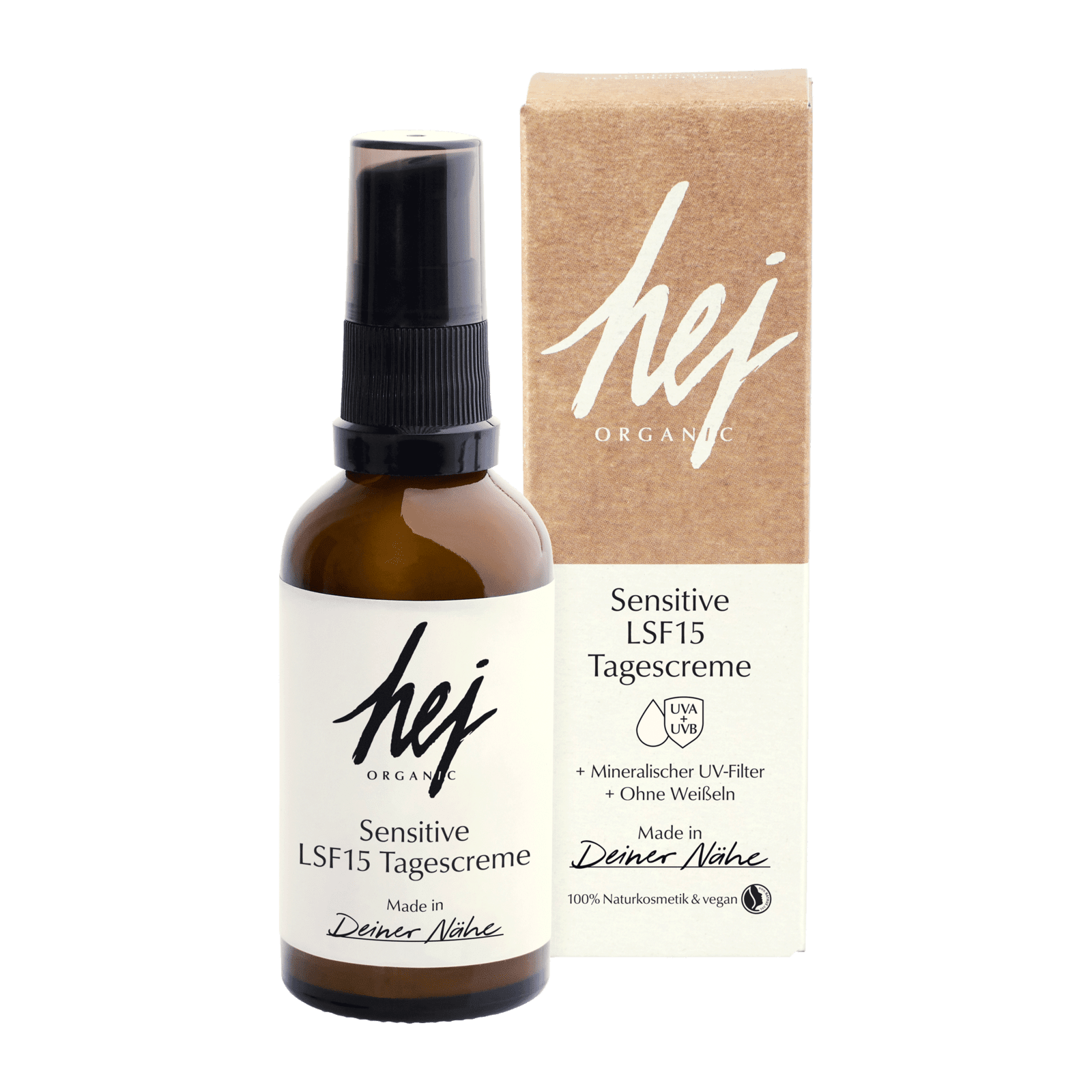 HEJ ORGANIC krém pre citlivú pokožku SPF15 30 ml