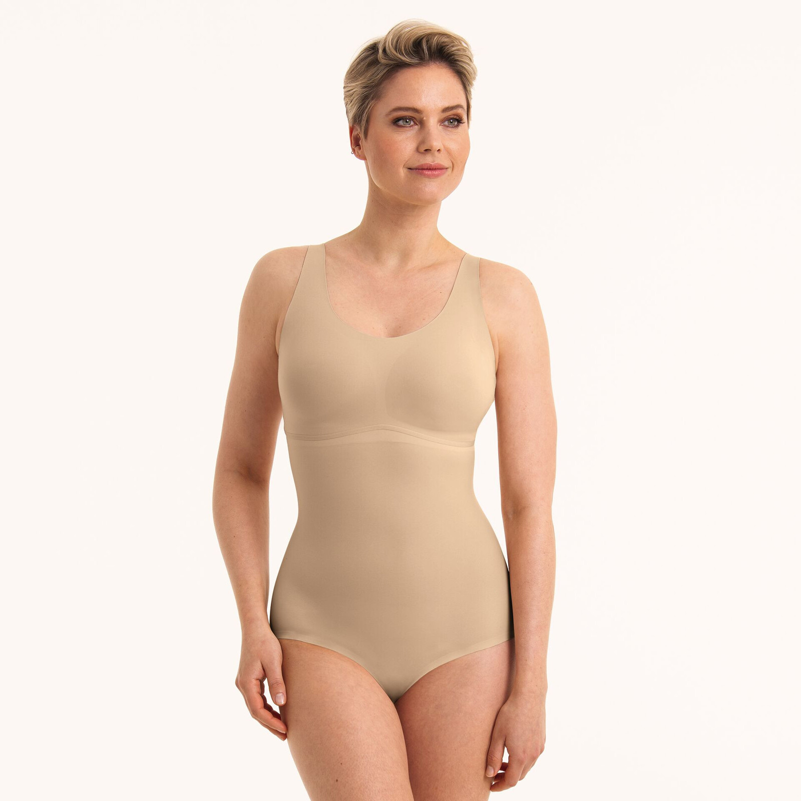 Komfortné body Essential s penovou výplňou 3554 desert - Anita Classix 753 desert XS