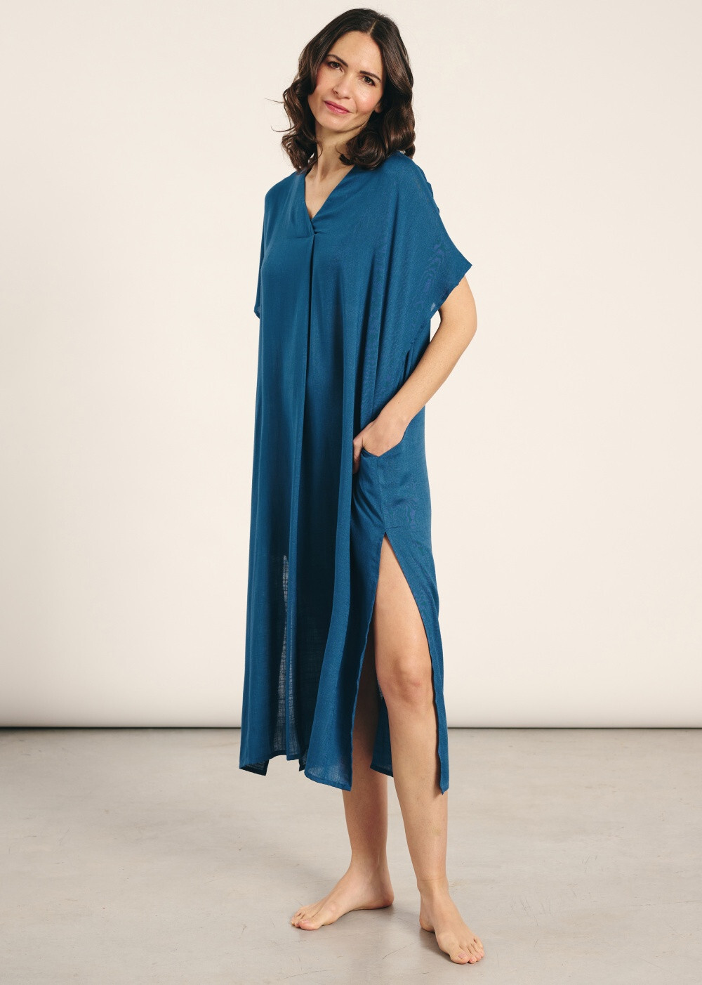 Dámska tunika Muydemi 210110 2XL/3XL Modrá
