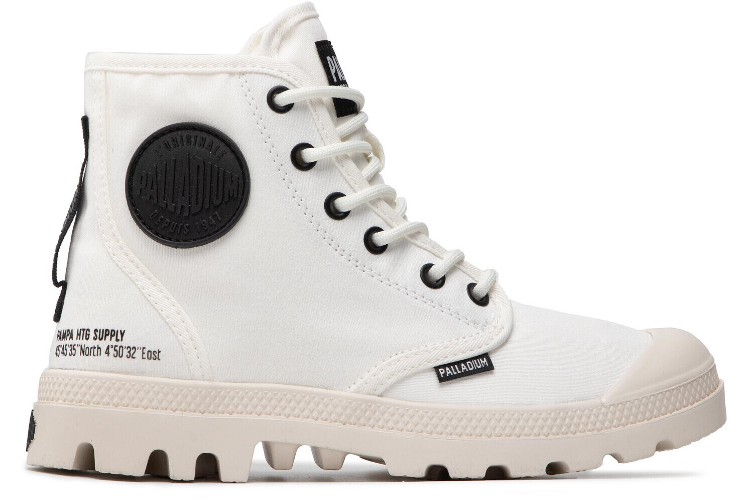 Dámske členkové topánky Pampa HI HTG SUPPLY STAR W 77356-116-M Ecru White - Palladium 38 ecri(krémová)