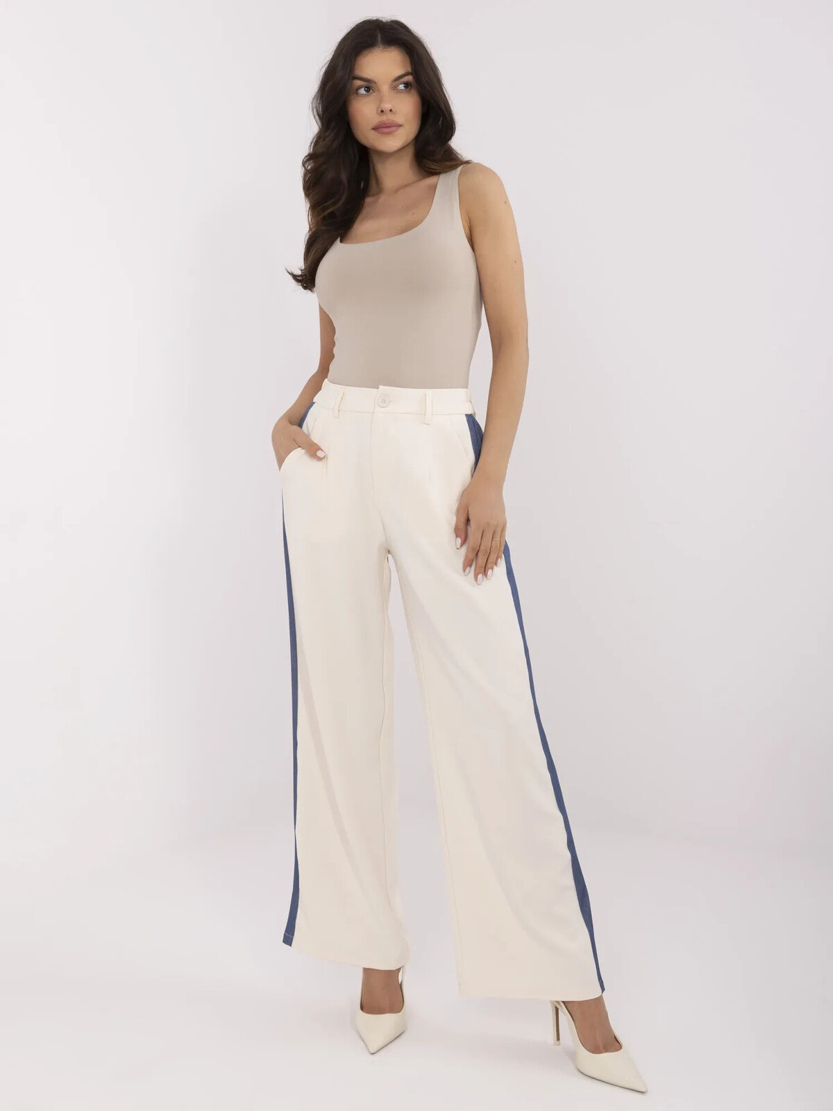 Nohavice NM SP Y0830.64P svetlo béžové S/M