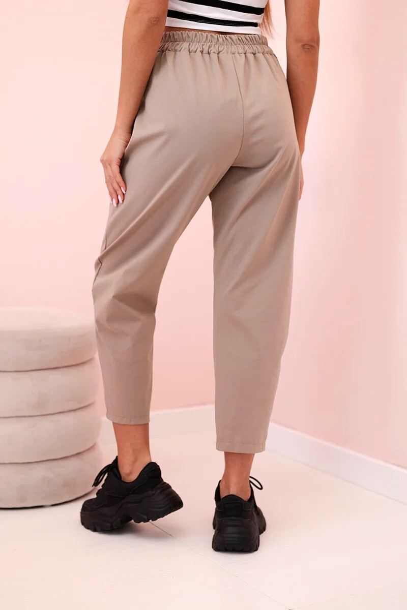 Nohavice s vreckami Summer Punto camel UNI
