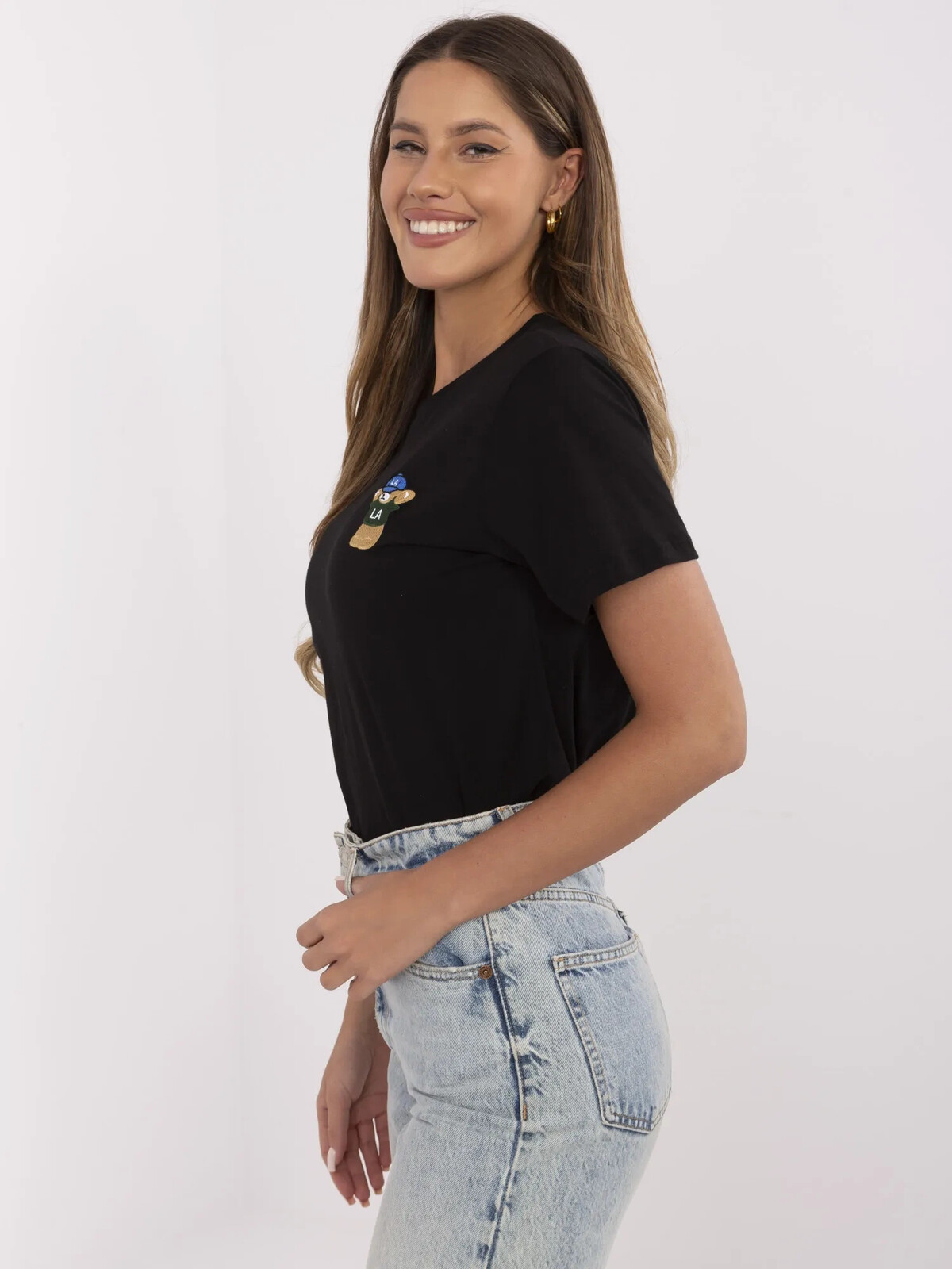 Tričko CLM TS 1663.96 čierne S