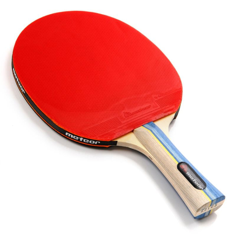 Pálka na stolný tenis Sirocco 15016 - Meteor UNI černo-červená