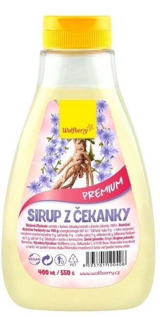 WOLFBERRY Sirup z čakanky 400 ml