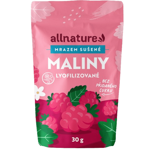 ALLNATURE Malina sušená mrazom celá 30 g